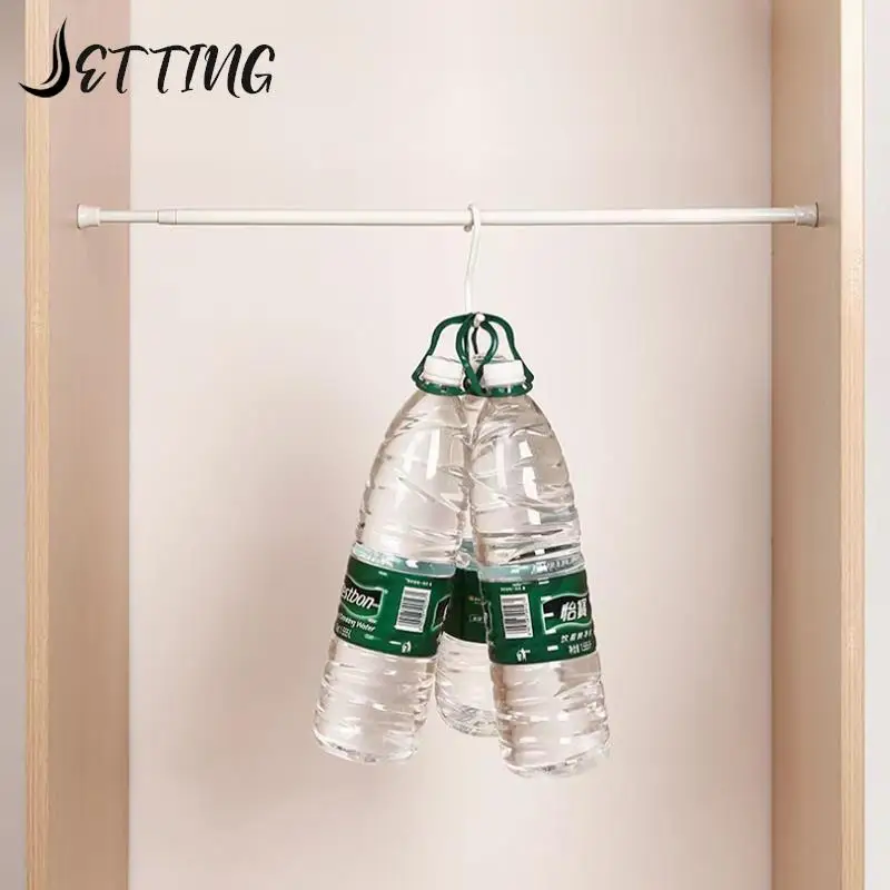 Adjustable Curtain Rod Metal Curtain Rod Holder Without Drilling Stick Shower Wardrobe Bracket Extendable Stick