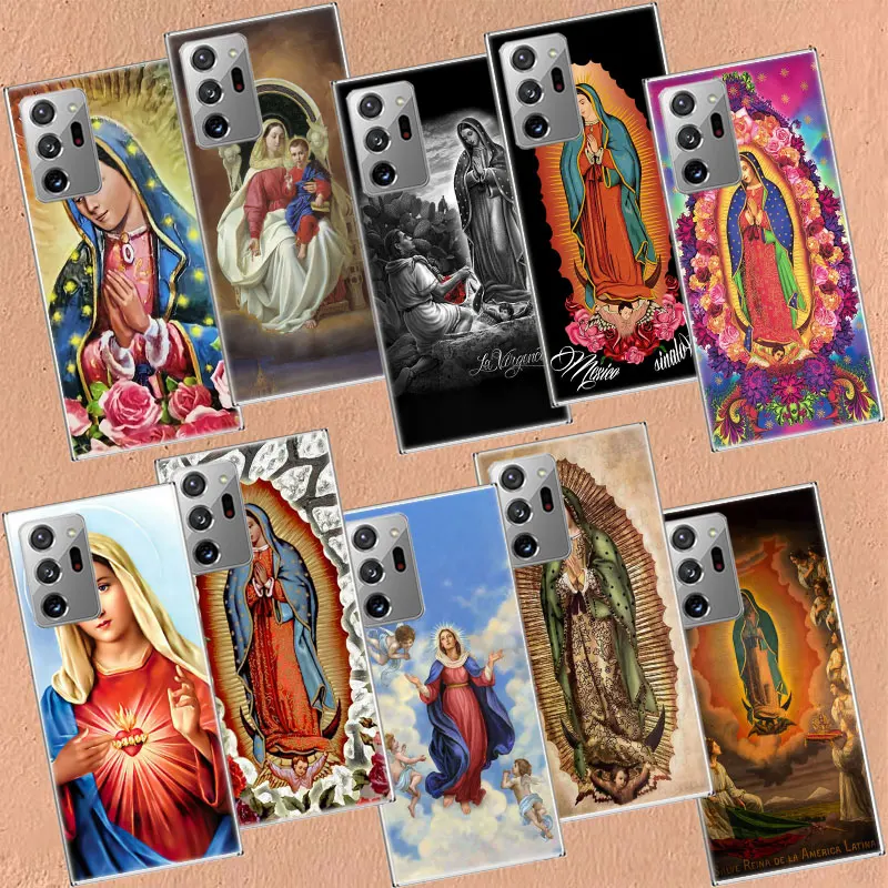 Virgin De Guadalupe Virgen Mary Custodia Per Telefono Per Samsung Galaxy A04 A04S A14 A24 A34 A54 M11 M12 M21 M30S M31 M31S M51 M52 M60S M8