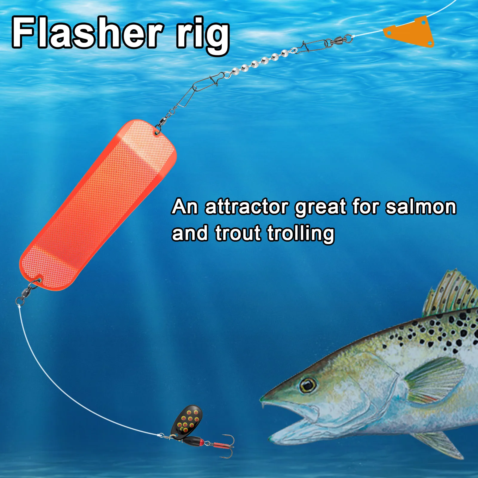 Fishing Rigs Best Salmon Trolling Reel Angler Tailor Salmon Rig