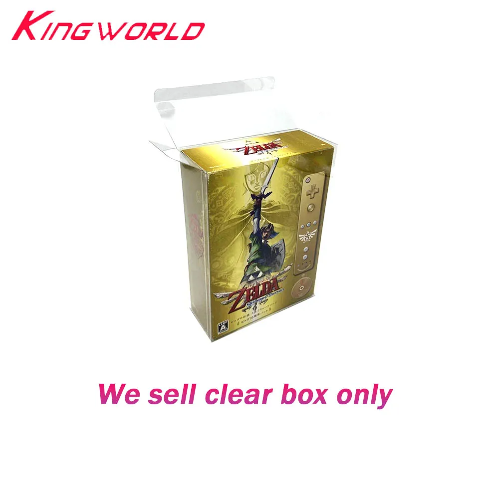 Custodia Protettiva Trasparente Per Animali Domestici Per Wii Skyward Sword Versione In Edizione Limitata Custodia Trasparente Per Display