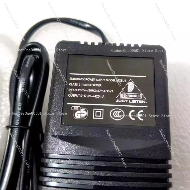 ベリンガー UB502 802 1002 XENYX ミキサー電源アダプタの交換 AC DC