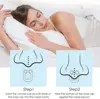 Anti Snore Stop Snoring Nose Clip Silicone Magnetic Sleep Tray Sleeping Aid Apnea Guard Night Device with Case Snoring Solution 4