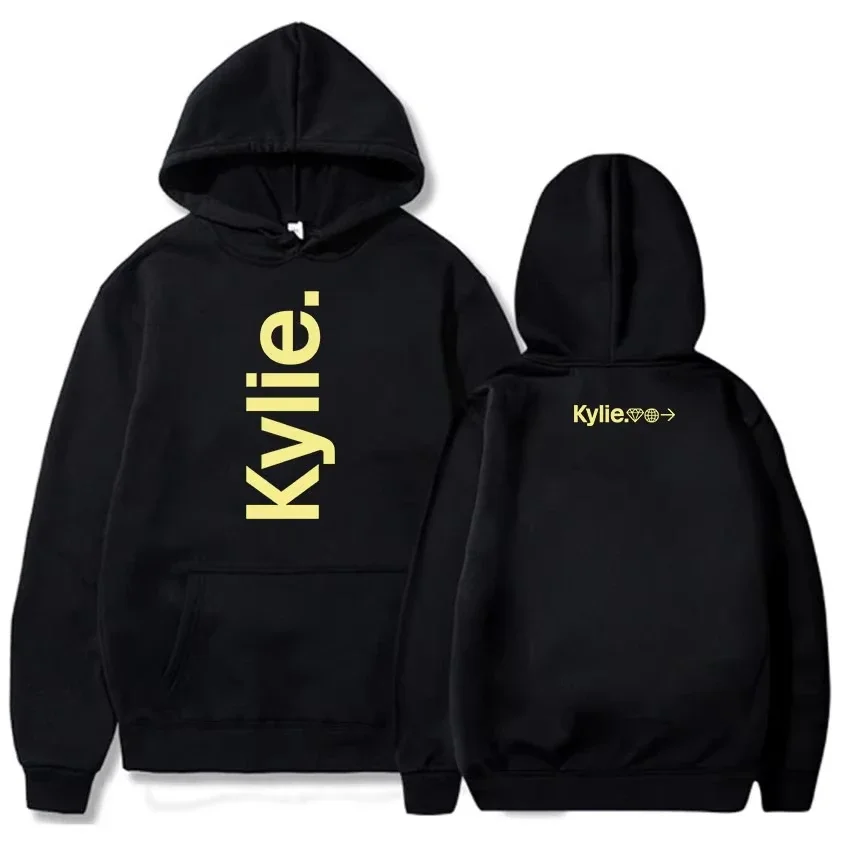 Tension Tour 2025 Hoodies Kylie Minogue Singer Printing Sweatshirt