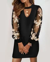 Vintage Women Solid Mini Dress Summer Fashion V-neck Three Quater Sleeve Cotton Linen Dress Ladies Casual Holiday Vestidos