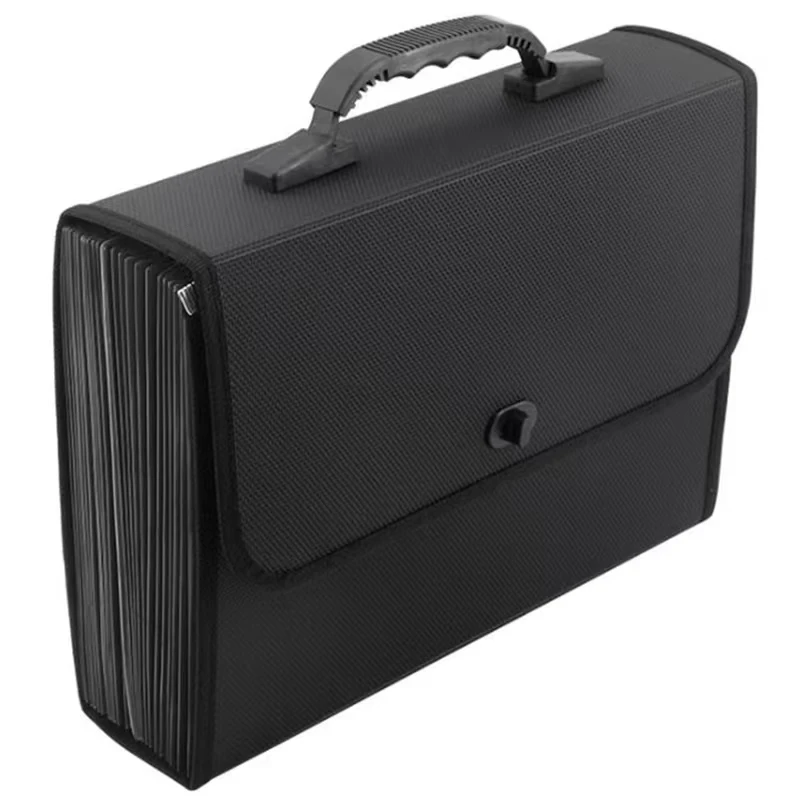 

26 Grid Portable Organ Bag A4 Multi-Layer File Folder for Office Students with Large Capacity Test Paper Holder