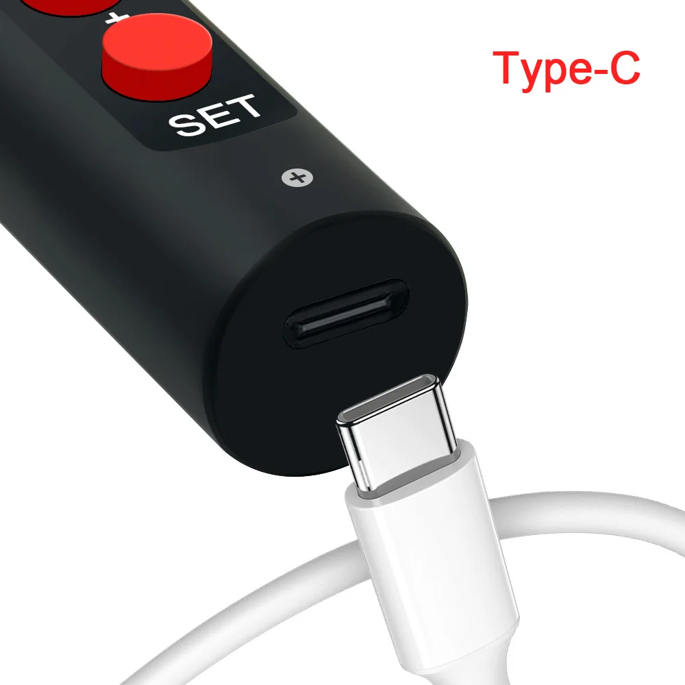 T65 Portable Soldering Iron 9-20V 65W 180-500°Adjustable Temperature DIY weld Re