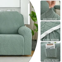 Thickened Sofa Cover Practical Multifunction Easy To Clean Stylish Design Waterproof Protection Durable Leaf Pattern Sofa Cover 2