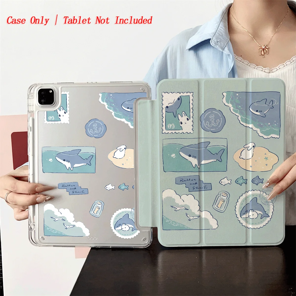 Sleek & Durable Shockproof Tablet Cover - Lightweight Premium Protection