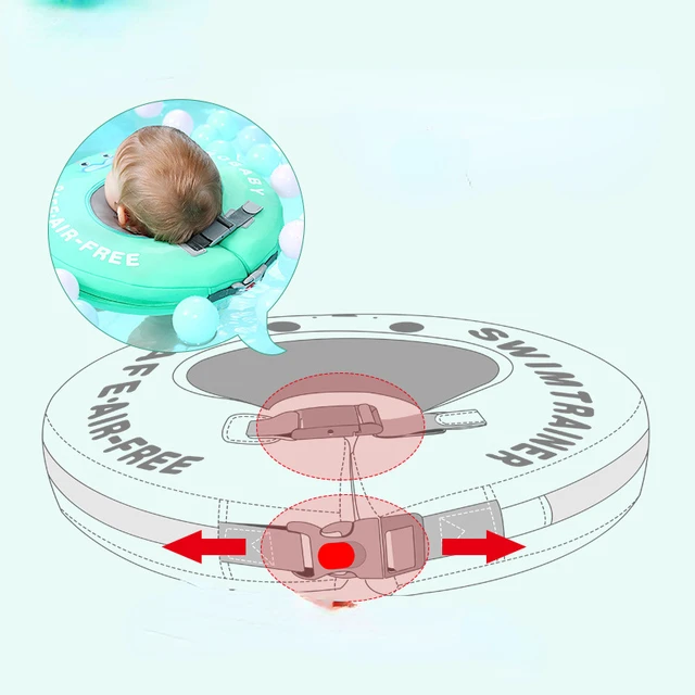 Children's Water Accessories Baby Cute Pattern Inflatable Neck Ring Household Swimming Pool Children Water Playing Props 3