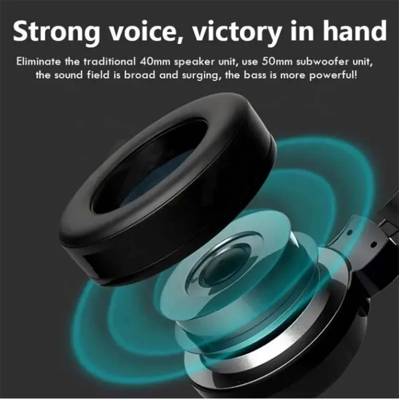 G58 Gaming Headset Wired PC Gamer Headphones 7.1 Surround 4D Stereo Laptop Earphones with Microphone 7 Color RGB for PS4 Xbox