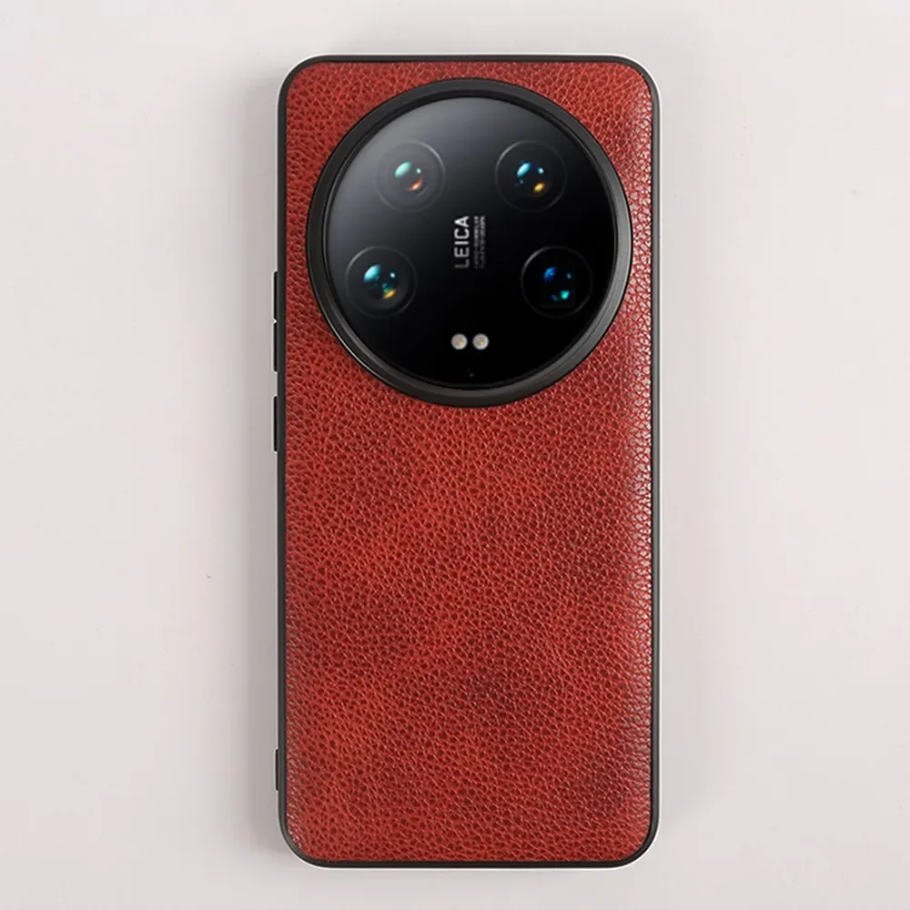 Luxury Handmade Genuine Leather Vintage Phone Case Cover