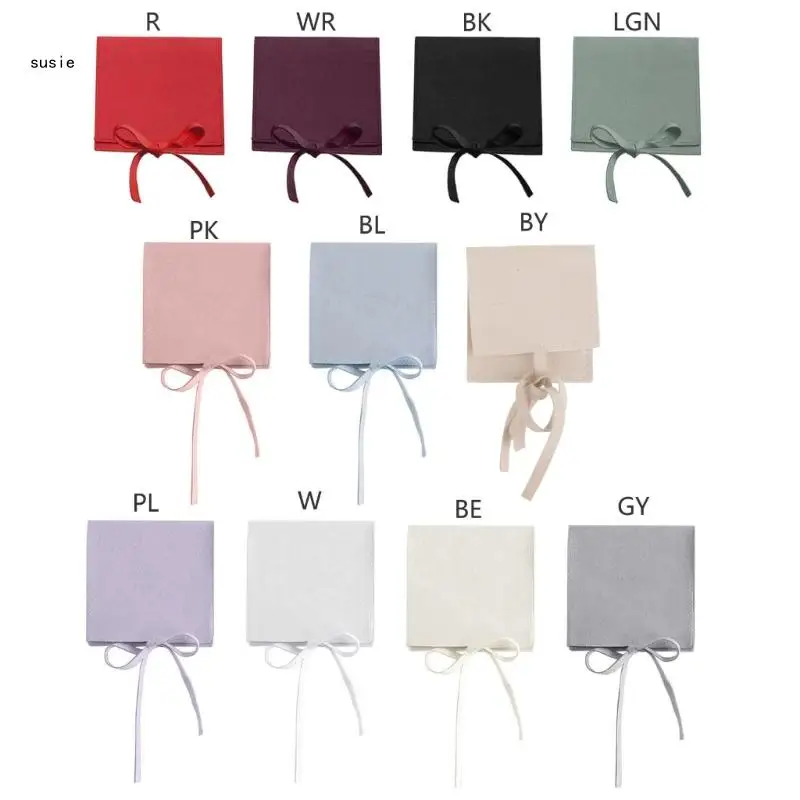 

X7YA Microfiber Jewellry Packaging Bag for Rings Earrings Necklace