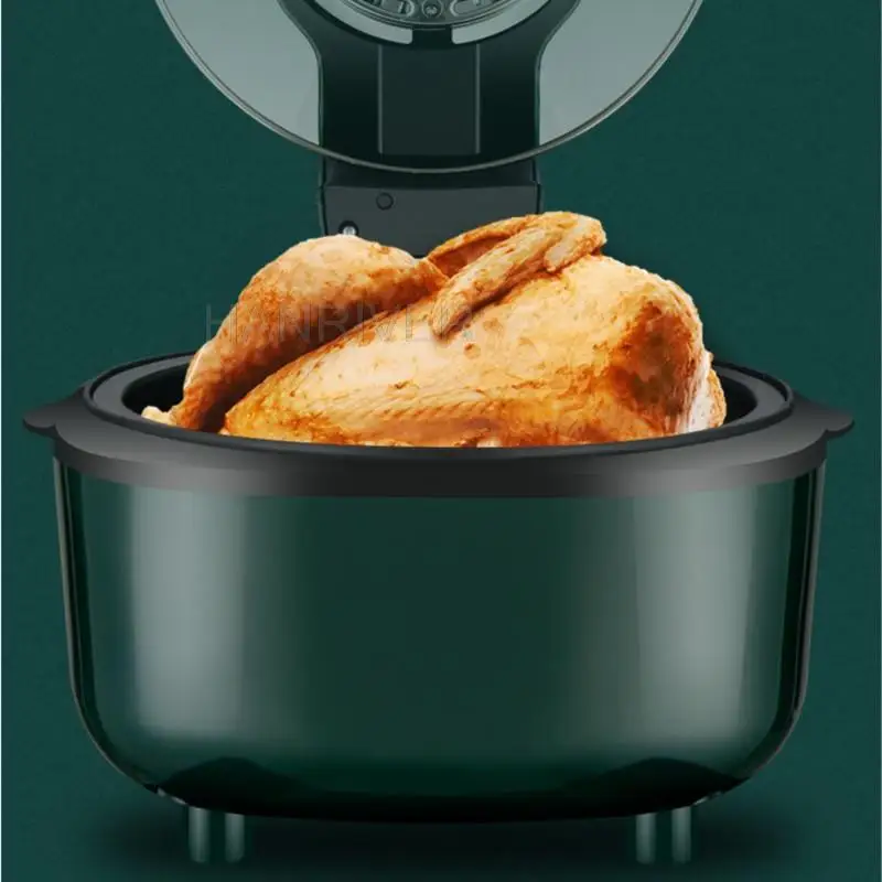 Visual Air Fryer Large Capacity Smart French Fries Machine New Multifunctional Household Electric Fryer 6L 220V