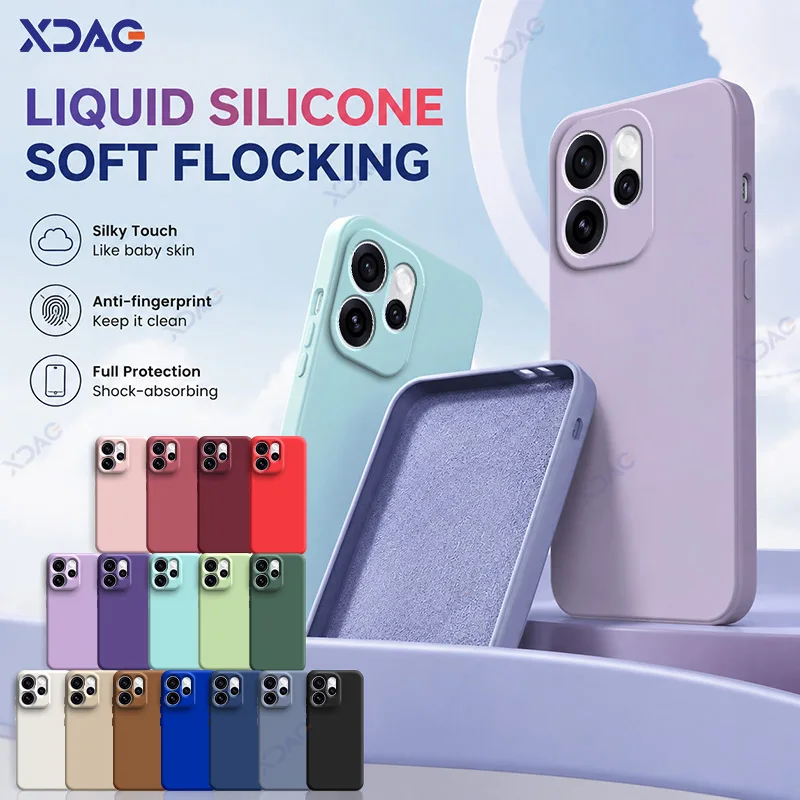 Enhanced Silicone Phone Case | Soft Anti-Scratch Microfiber Cover