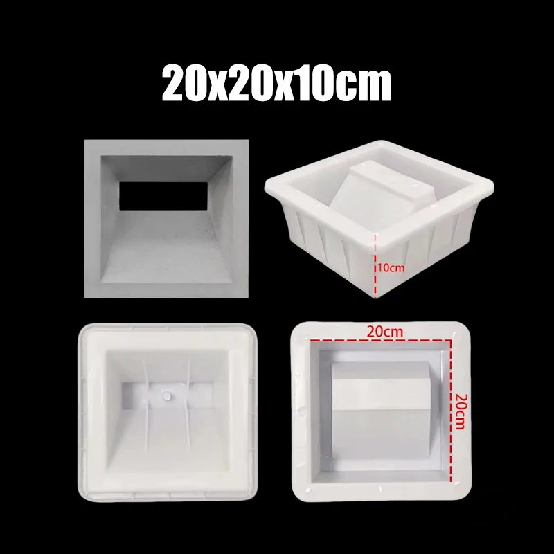 Cement Mold, Plastic Prefabricated Block, Decorative Wall, Hollow Flower Window, Grass Planting Brick, Home Garden Decoration