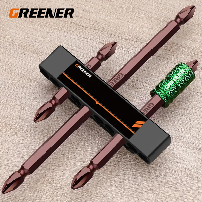 

Greener 10pcs/Set Nail Drill Bits Diamond Cutters Screw Electric Screwdriver Set for Pedicure Nails Accessories Tools