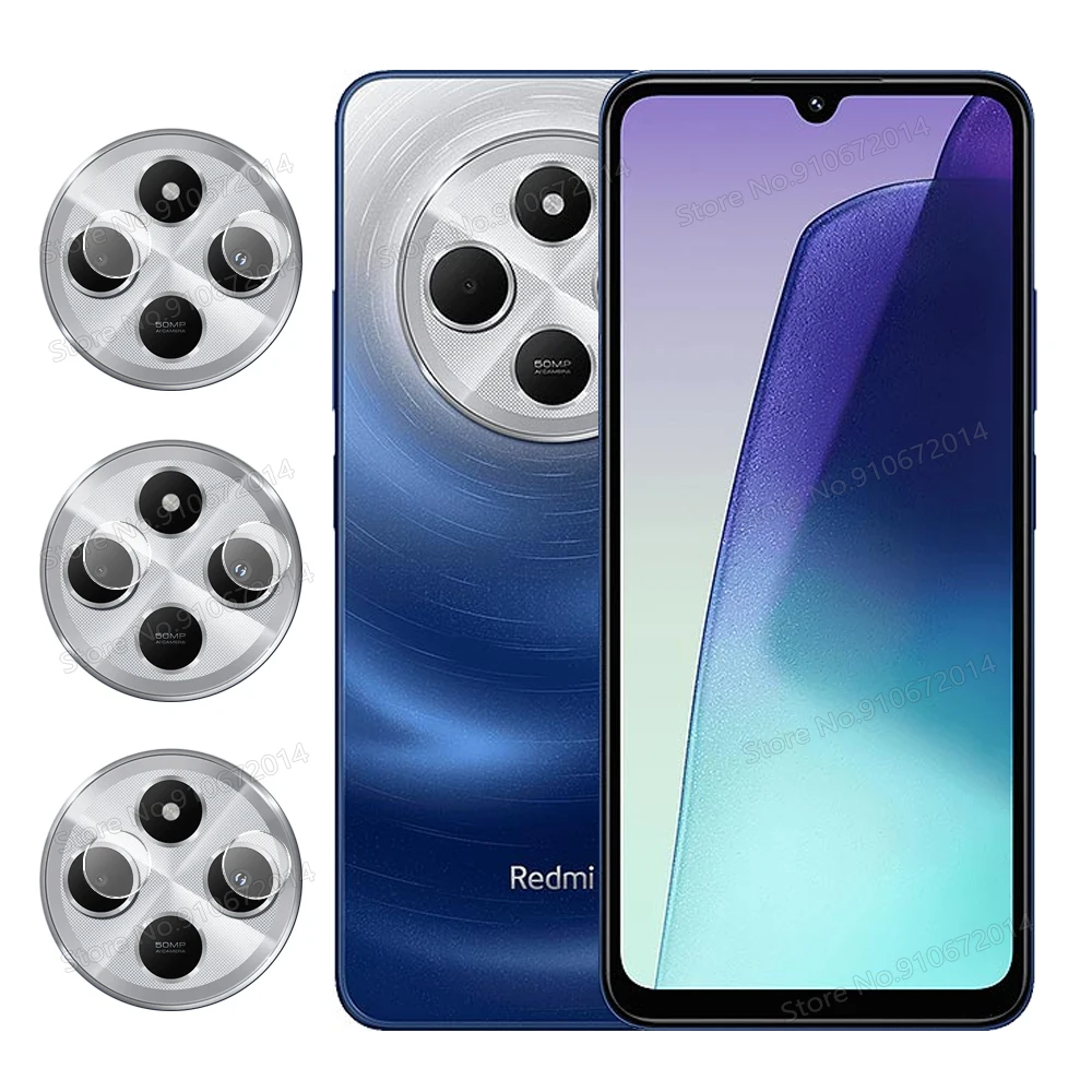 3-Pack HD Camera Lens Protectors - Soft Film, Not Glass