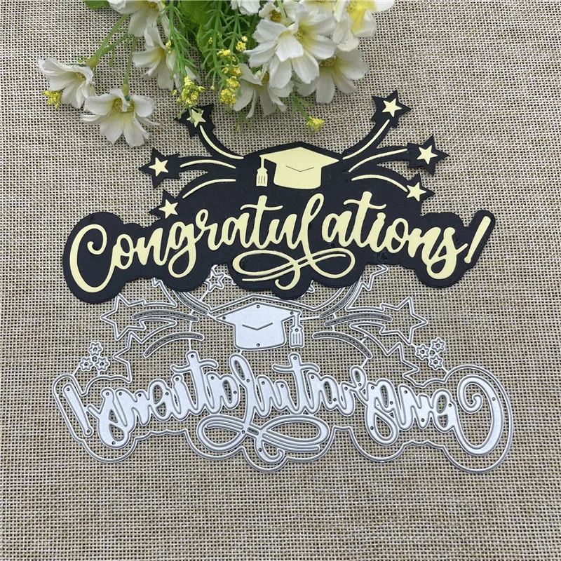 Graduation Frame Metal Cutting Dies Stencils For DIY Scrapbooking Decorative Embossing Handcraft Template