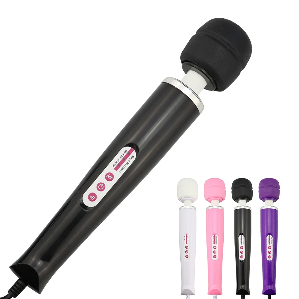 Magic Wand Vibrator Big AV G-spot Nipple Massager Vaginal Dildo Clitoral Stimulator Sex Toys for Adults Women Female