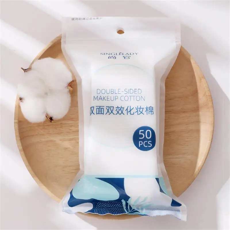 Double-Sided Thick Cotton Pads Towel Three-Layer Disposable Makeup Remover Soft Touch Cotton Cosmetic Accessories Tools makeup remover pads