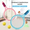 Badminton Racket Indoor And Outdoor Leisure Sports Tennis Racket Set Interactive Game Activity Toy Educational Toy Birthday Gift 2