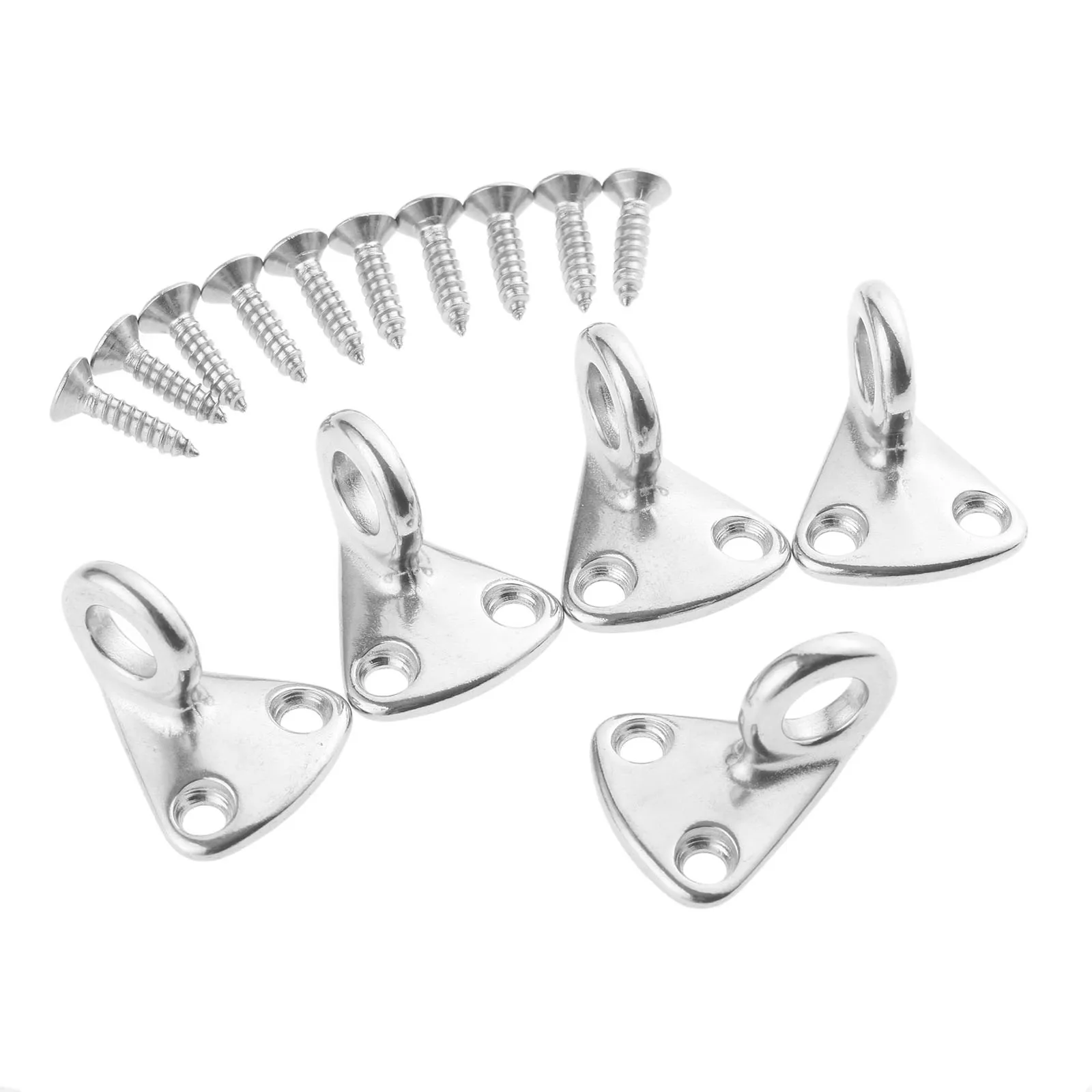 5 pcs 316 stainless steel mini boat pad eye fender hooks carabiner marine sailing fending hook rowing boats accessories yachts 5 Pcs 316 Stainless Steel Mini Boat Pad Eye Fender Hooks Carabiner Marine Sailing Fending Hook Rowing Boats Accessories Yachts