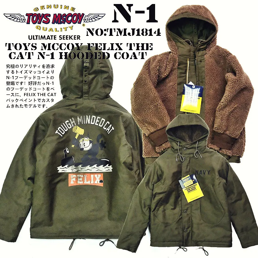 TOYS1943 N-1 Jacket Back Felix Cat Print