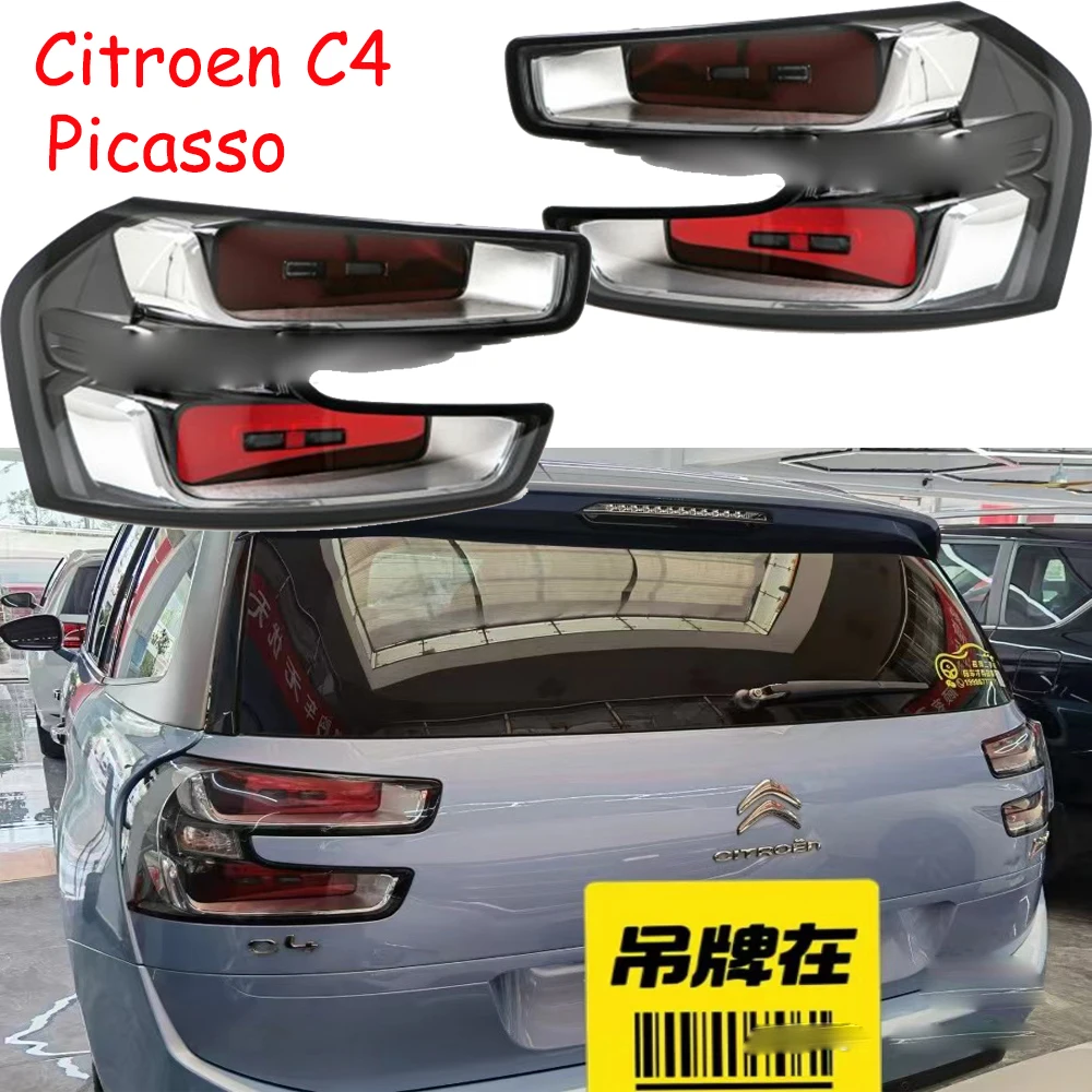 

1pcs car accessories bumper tail light for Citroen Picasso C4 taillight Taillamp 2015y for Citroen Picasso fog lamp