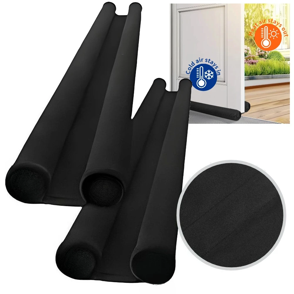 Dual-Sided Flexible Door Seal Strip - Noise & Insect Blocker Strip