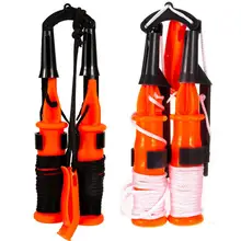 

Winter Ice Fishing Safety Lightweight Ice Cone Snowy Pick Chisel Plastic Portable Outdoor Life-Saving Handheld Spike fishingtool