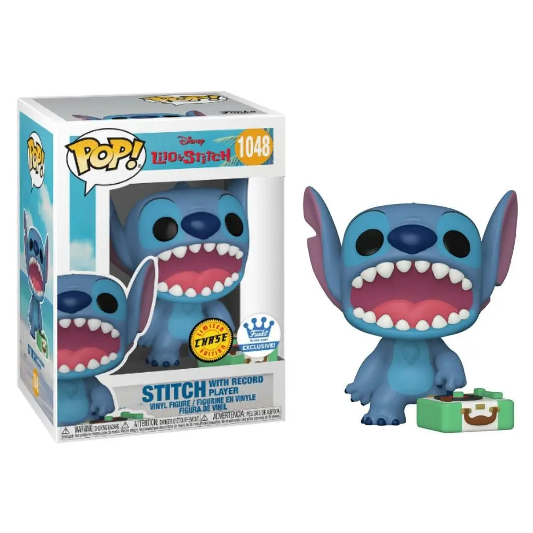 thumbnail image 5 of FUNKO POP Disney Stitch con tocadiscos 1048# Summer Stitch 636# Scrump 126# Elvis Stitch 127# Aloha Stitch 203# 159# Figuras, 5 of 5