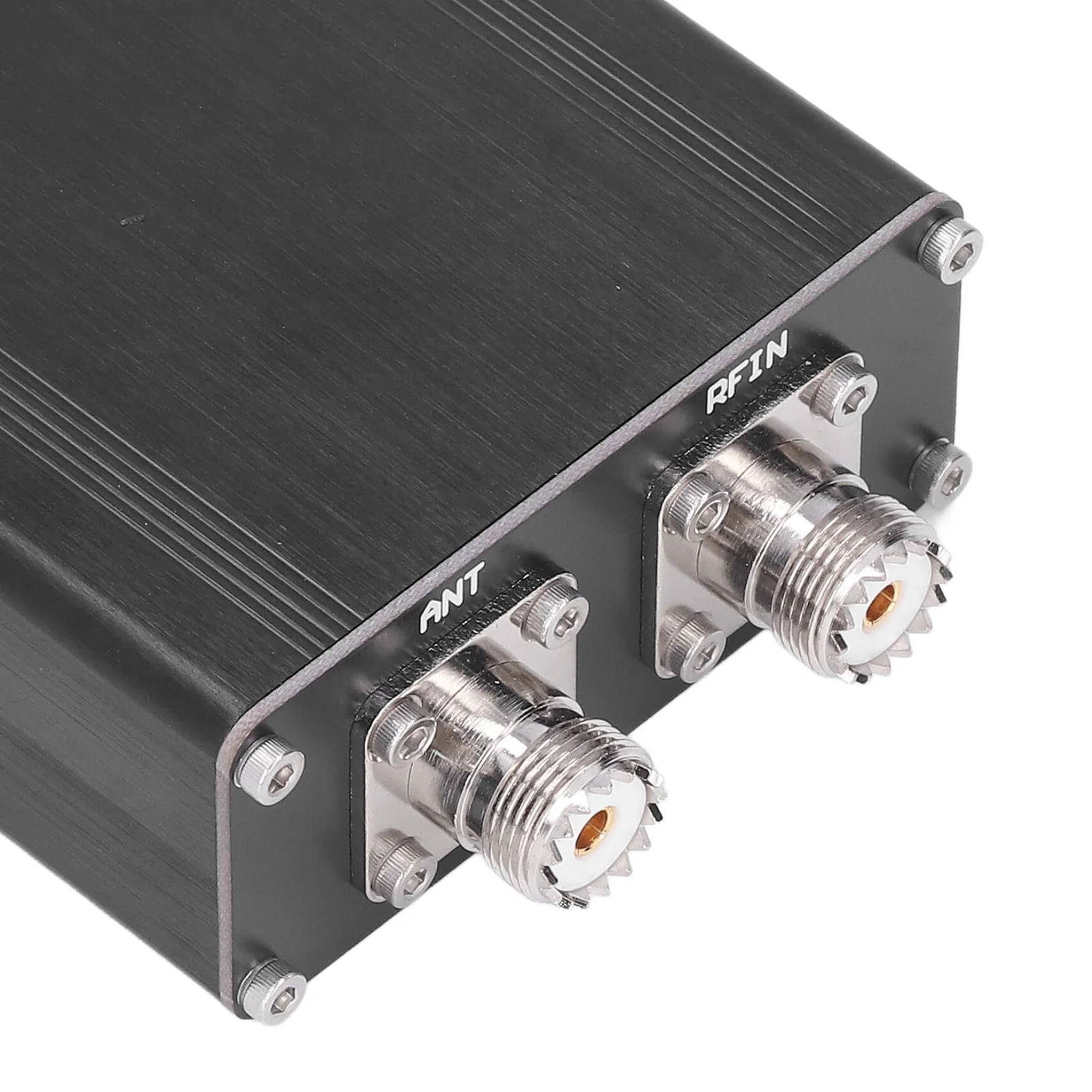 Mini Automatic Antenna Tuner ATU-100 for Radio, 1.8-55MHz 100W with OLED Display, Aluminum Housing for Ham & SWL