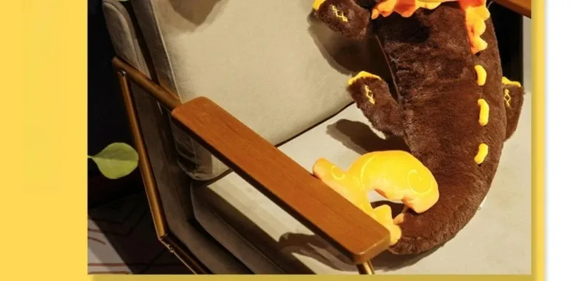 Genshin Impact Plüschtier Körperkissen Anime Zhongli Niedlicher Drache Sofa Dekoratives Weiches Schlaf-Rückenkissen Deko Stoffpuppe Geschenk – Detail 11