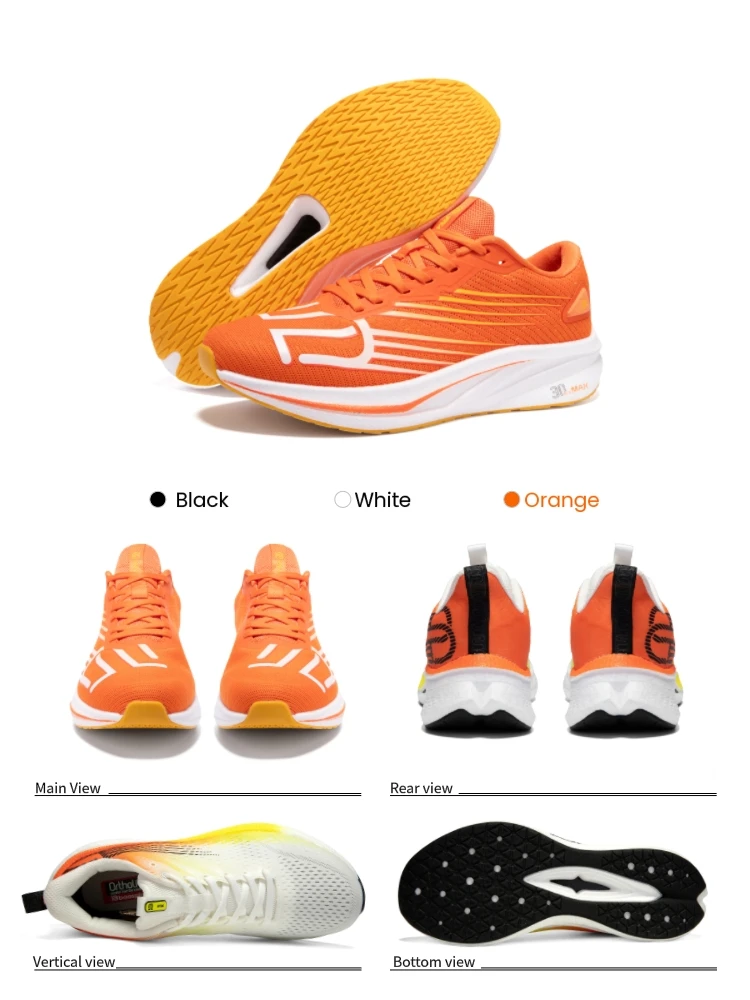 Baasploa Männer Professionelle Sportschuhe Komfort Dämpfung Laufschuhe Paar Frauen Atmungsaktive Leichte Elastizität Turnschuhe – Detail 12