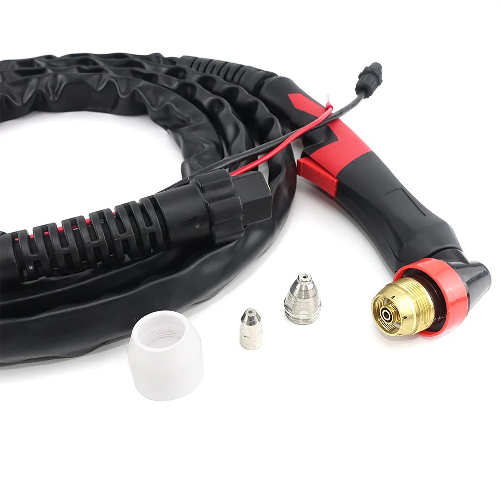 P-80 Inverter Plasma Cutter Gun 4M 13ft Cable 80A Air Cooled P80 Plasma Cutting Torch 5