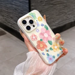 Floral Soft Matte Candy Color Phone Case for OPPO REALME NOTE70 (S22386)