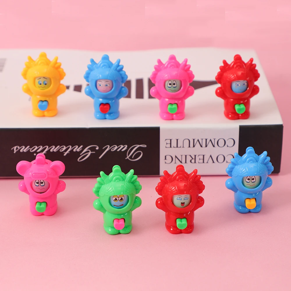 10Pcs Funny Creative Face-Changing Kids Toys Party Favor Birthday Party Gifts For Boys Girls Gift Box Giveaway Pinata Fillers