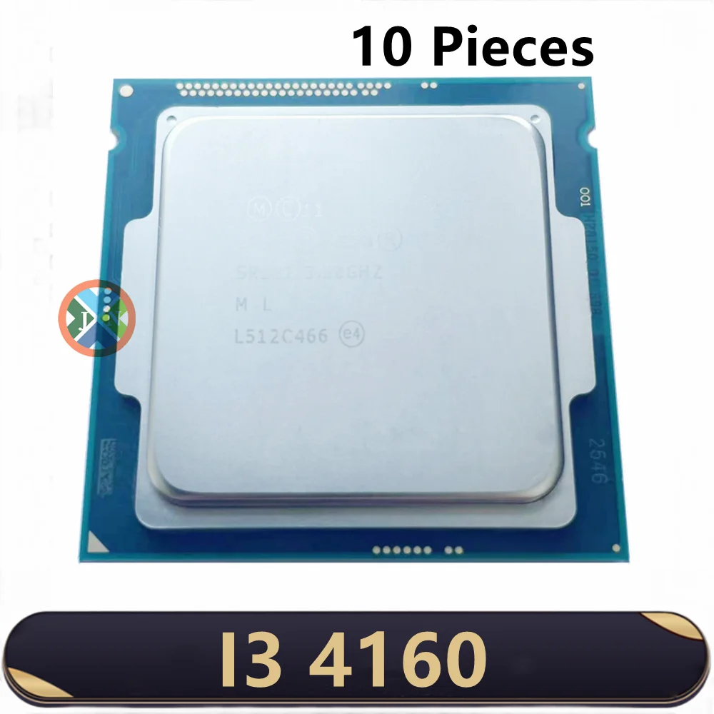10pcs i3-4160 i3 4160 3.6 GHz Dual-Core Quad-Thread CPU Processor 3M ...