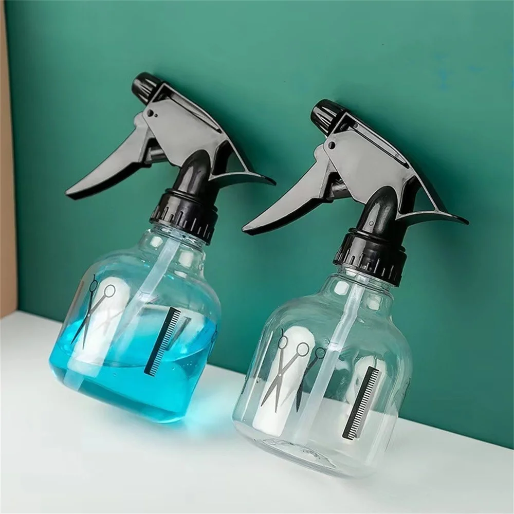

250ml Hairdressing Spray Bottle Refillable Plastic Dispenser Bottle Portable Salon Barber Water Sprayer Styling Tools