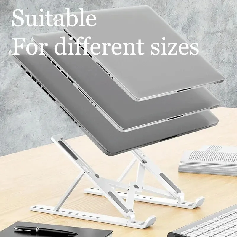 Laptop Stand Computer Portable Multi Purpose Flexible Adjustment Tablet Desktop Elevated Rack Heat Dissipation