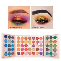 Boutique 65 Colors Eye Shadow Plate Shimmer Matte Sequin Eyeshadow Colorful Stage Ball Dedicated Neon Eyeshadow Palette Beauty 1