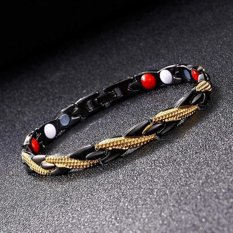 Trendy 4 Colors Weight Loss Energy Jewelry Slimming Bangle