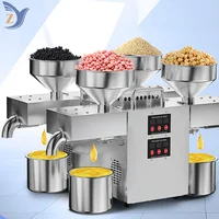 Oil Press Machine B04 Four-in-one Stainless Steel Commercial Kitchen Seeds Sunflower Sesame Coconut Peanut Bean Extraction Maker 1