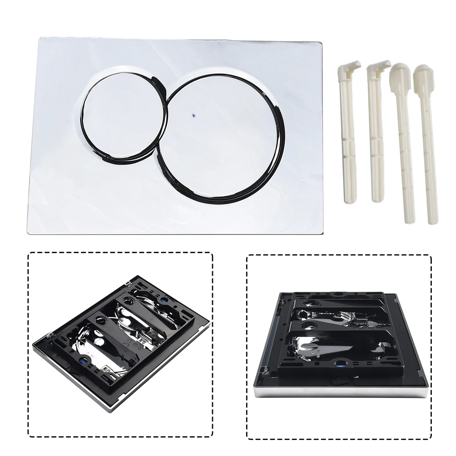 

For Geberit Dual Flush Plate For Geberit Sigma01 For Cistern 115.770.21.5 115.770.11.5 115.770.46.5 Household Bathroom Parts