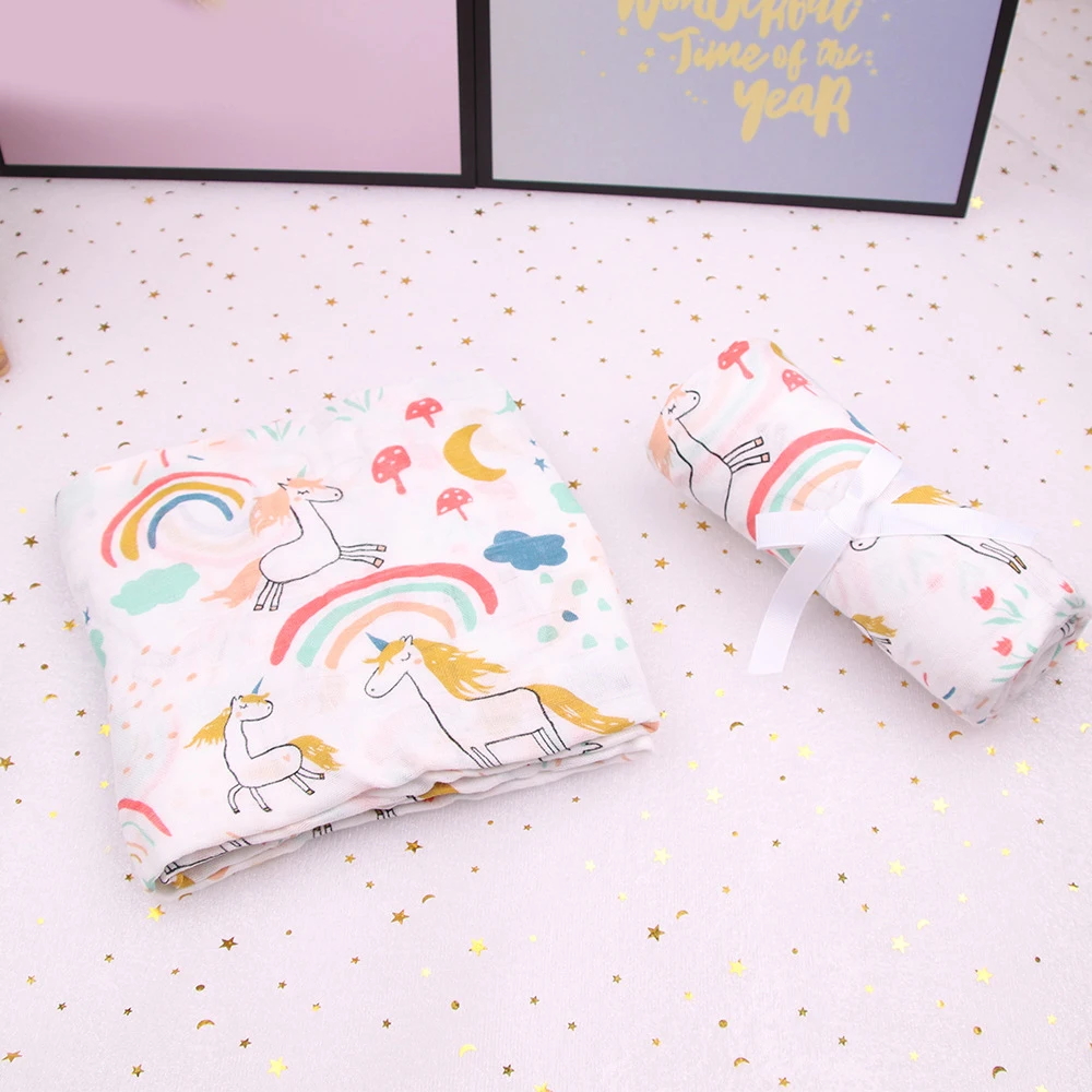 طفل بطانية قماط الخيزران القطن منشفة ملفوفة رقيقة...