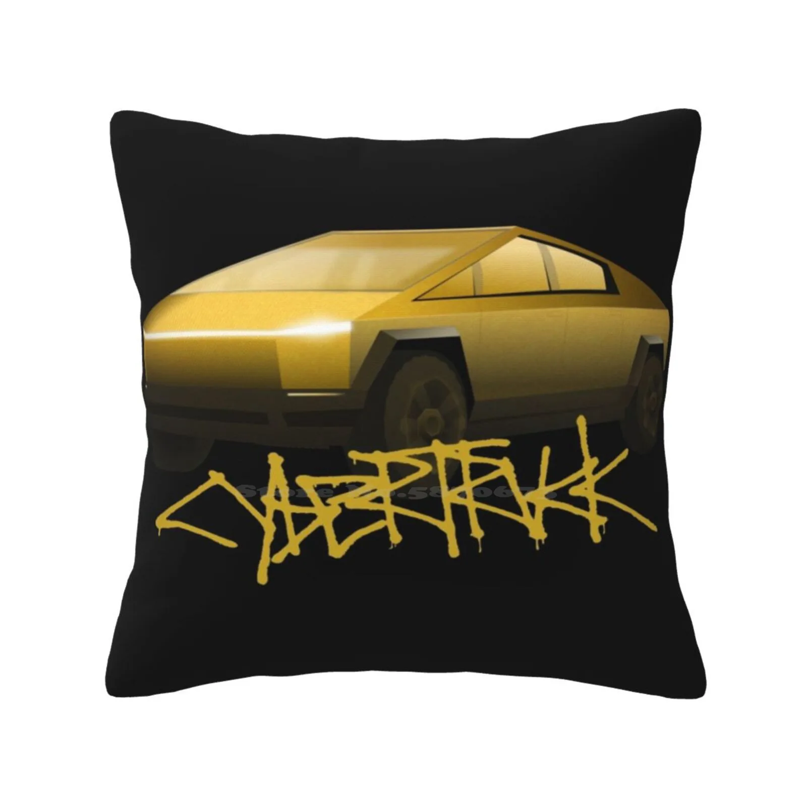Cybertruck Fashion Sofa Throw Pillow Cover Federa Tesla Cyber Truck Elon Musk Cybertruck Elon Musk Cyber Truck Blade Runner