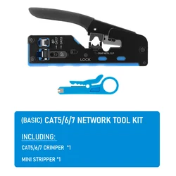 Multi-Function RJ45 Crimping and Stripping Tool (BASIC)