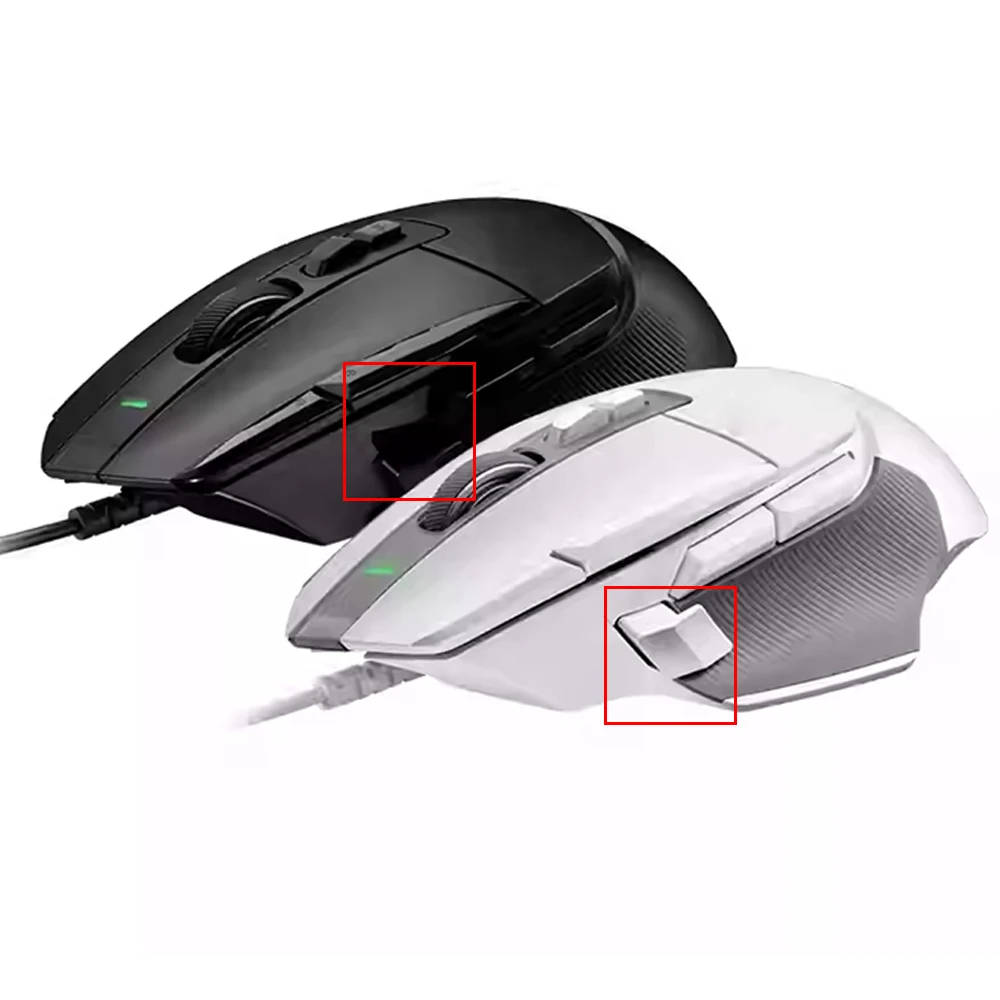 로지텍 G502X용 마우스 사이드 버튼 1개, G502 X 마우스 사이드 버튼 커버 액세서리용 사이드 키 캡 교체품