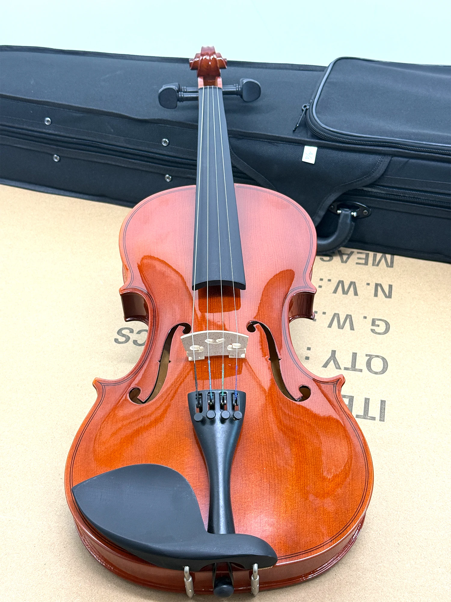 1/8 1/10 1/16 Size Kids Violin, 4/4 Full Size Student Beginner Violin with Hard Case, Bow, Shoulder Rest, Rosin, Strings.