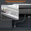 Drop in Ice Chest, 36"L x 18"W x 14"H Stainless Steel Ice Cooler, Commercial Ice Bin with Sliding Cover, 40.9 qt Outdoor Kitchen 6